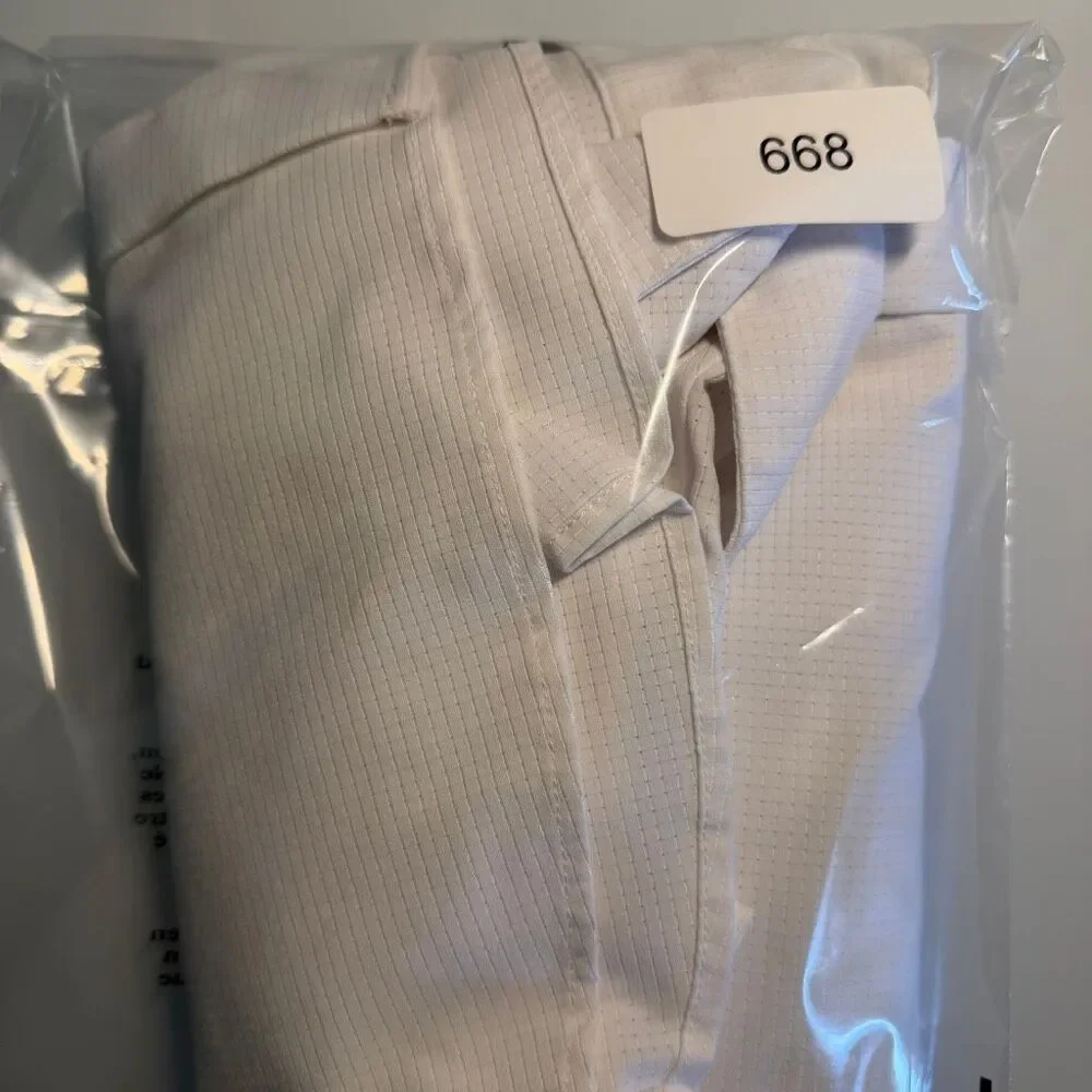 Lululemon White Short Sleeve Collared Airing Easy Button Up Shirt Size 2XL - Picture 11 of 11